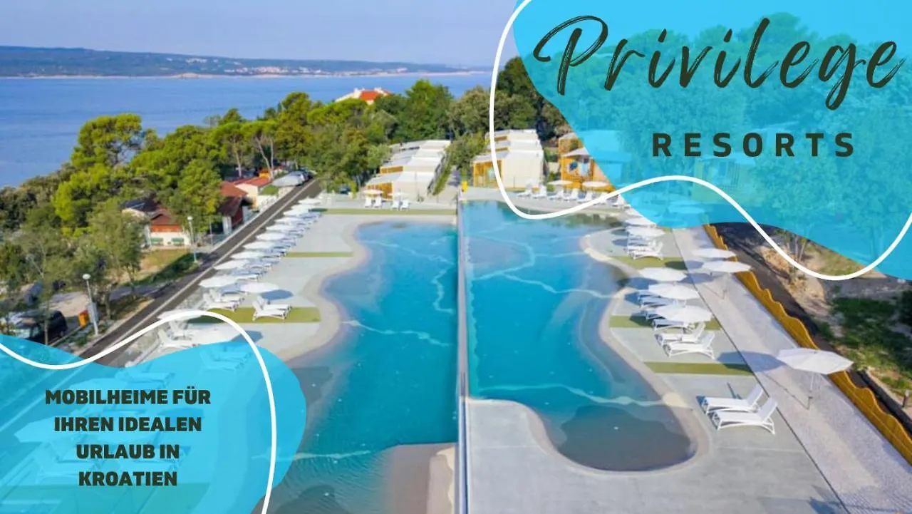 Holiday park Privilege Resorts Exclusive Camping Villas Selce Croatia